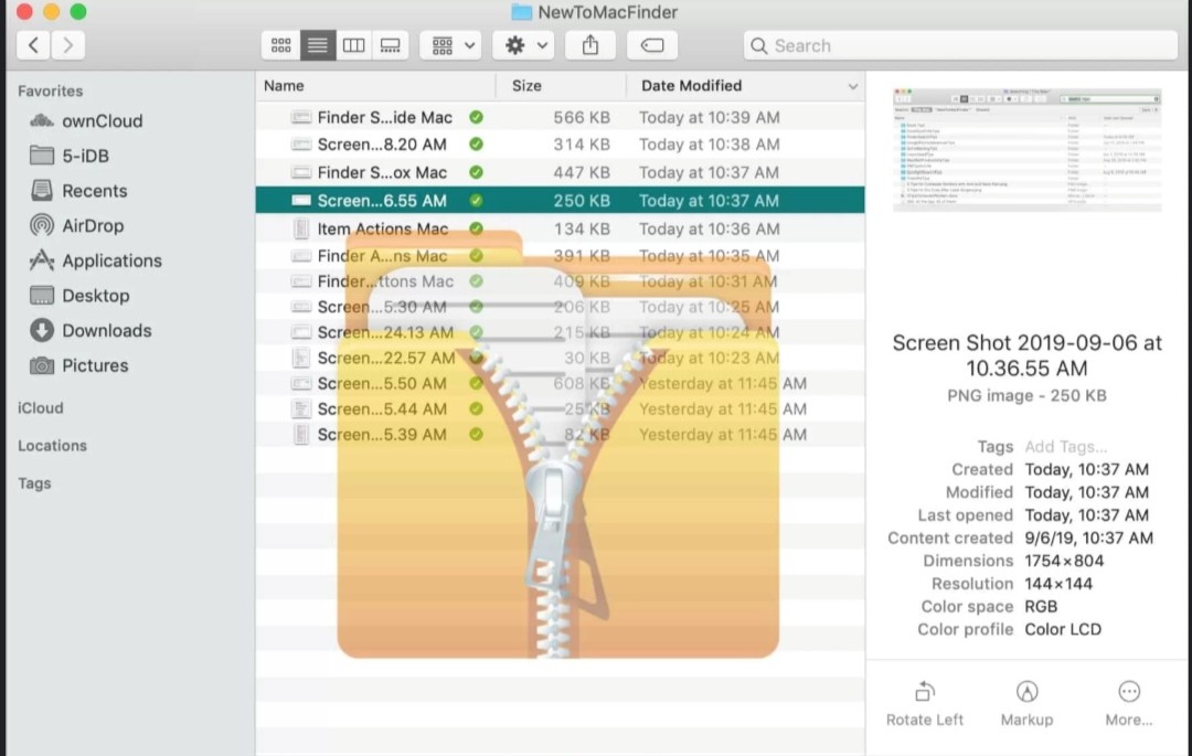 Unzipping Files on Mac 3